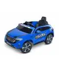 Elektromobilis Toyz Mercedes BENZ EQC POLICIJA, Zils