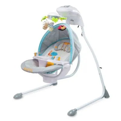 Caretero Bugies Grey bērnu šūpoles