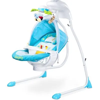 Caretero Bugies Blue šūpoles zīdainim