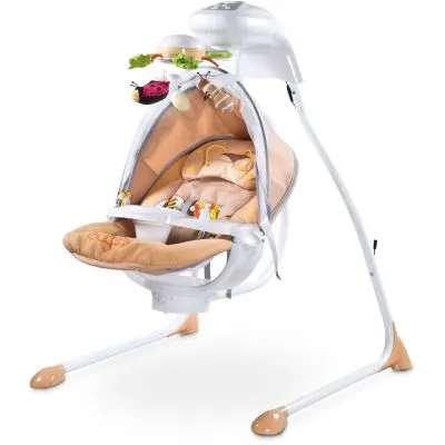 Caretero Bugies Beige šūpoles zīdainim