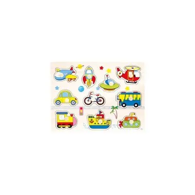Medinė dėlionė "Transportas"