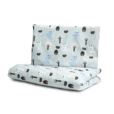 Sensillo 2 daļu gultas veļas komplekts ar kazām