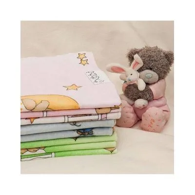 LORITA SPALVOTAS FLANELINIS VYSTYKLAS įvairių spalvų, 90 x