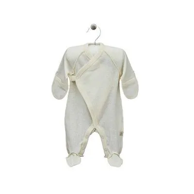 LORITA KOMBINĒZONS PRIEKŠLAICĪGI DZIMUŠIEM BĒRNIEM, MERINO