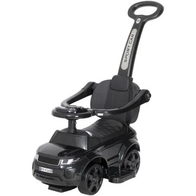 Stumjama mašīnīte ar stumšanas rokturi 614R, Melna