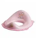 Maltex klozeta sēdeklis, neslīdošs, Zebra, rozā, rozā gumija, 6463
