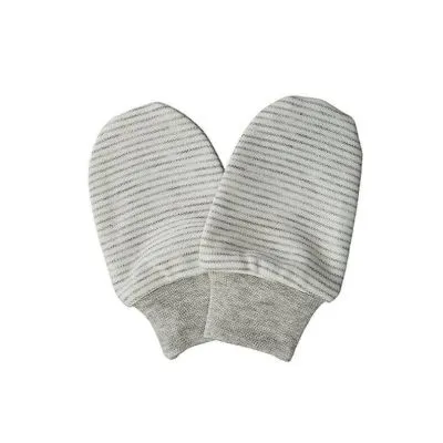 LORITA cimdiņi "Momo", kokvilna, pelēki, 1807.