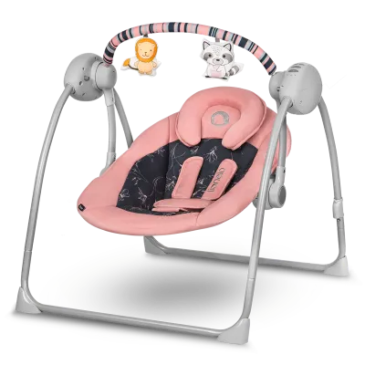 Lionelo gultiņa - šūpoles Ruben, Rozā Bērns