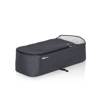 Mīksts ratiņu šūpulis Euro-cart Crox/Crox Pro, Coal