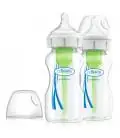 DR.BROWN'S pudelītes OPTIONS+ ar platu kaklu, 270ml, 2 gab.