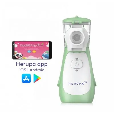 Inhaliatorius Herupa Smart Mesh Plus ir App žaidimas