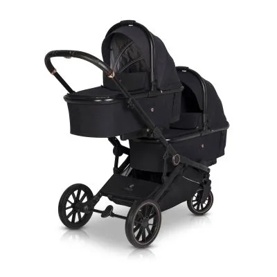 Universāls dvīņu bērnu ratiņi 4in1 Cavoe Avec, Meteorīts