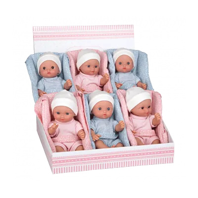 Arias mazulis ar nesēju, gaiši zilā krāsā, 26 cm. 