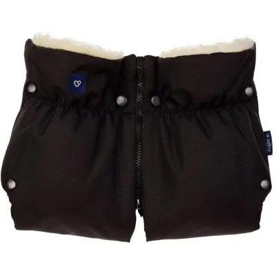 Vilnos pirštinės-mova vežimėliui, Womar Zaffiro, juoda