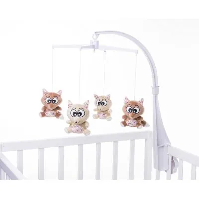 P&E 4BABY MUZIKĀLĀ KARUSELE Lapsiņas, Brūna 57879