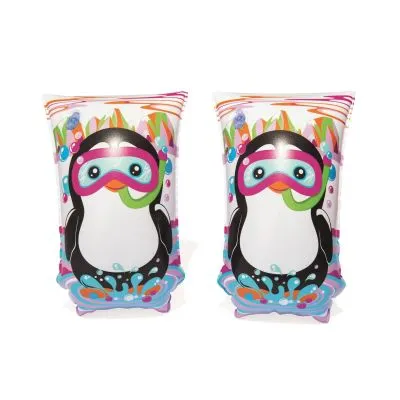 Bestway 32102 Peldēšanas riņķi uz rokām, Pingvīni 30cm x 15cm