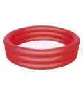 Bestway 51025 Pripučiamas baseinas, Raudonas 1.22 x 25cm