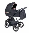 Universalus vežimėlis Coletto Dante 3in1, D-14, Black