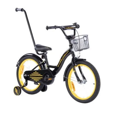 Dviratukas TOMABIKE "PLATINUM" 18, Black / Yellow
