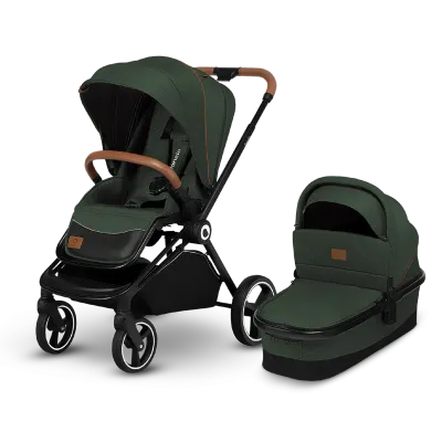 Universāls ratiņi Lionelo Mika 2in1, Green Forest