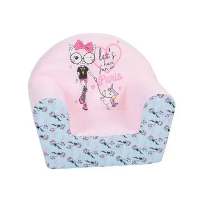 Rožinis foteliukas - Have fun in Paris