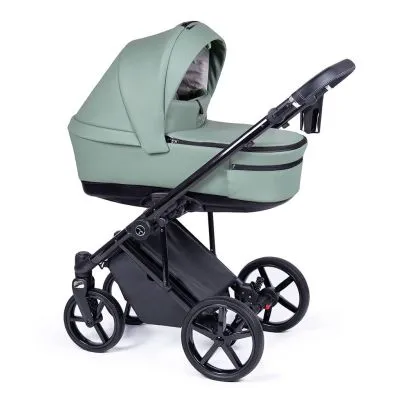 Universāls ratiņi Coletto Fado Eco 2in1, ECO-03, Melns