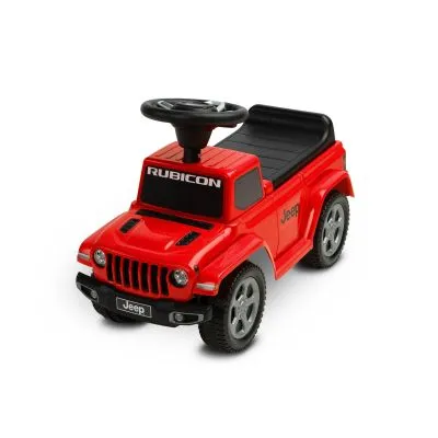 Paspiriama mašīnīte Toyz Jeep Rubicon, Sarkana