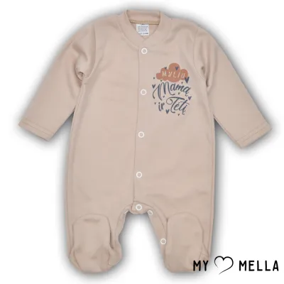 Šļūtenis ar garām piedurknēm "Mīlu", brūngans, 56-62cm.