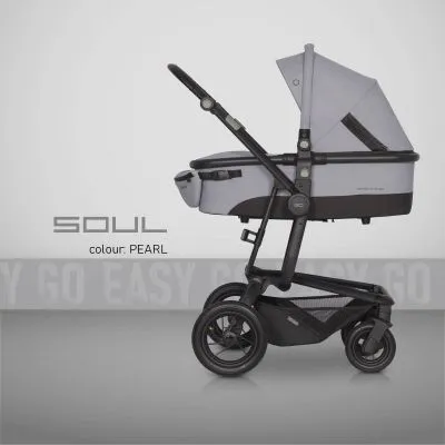 1in1 Bērnu rati Easy Go Soul Air, Pearl