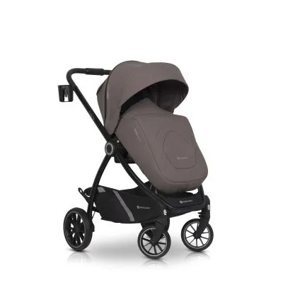 Bērnu ratiņi Euro-cart Crox 2023, Taupe