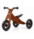 Milly Mally balansinis dviratukas/triratukas 2in1 Cool, Dark Natural