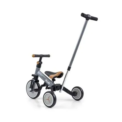 Milly Mally divritenis/trīsritenis 4in1 Optimus Plus Grey