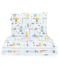 MamoTato gultas veļa 2 d. pilsēta, krāsota, Premium