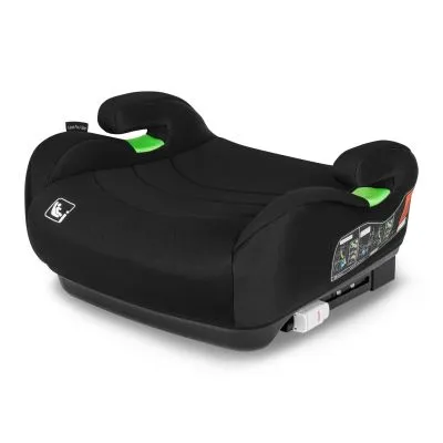 Autokrēsls Lionelo Luuk I-fix 15-36 kg Isofix, Melns ogleklis