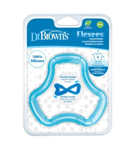 DR.BROWN'S gēla košļājamā rotaļlieta A formas, zila