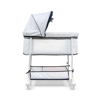 Milly Mally šūpulītis-gultiņa 2in1 Dream On, Simple pelēks