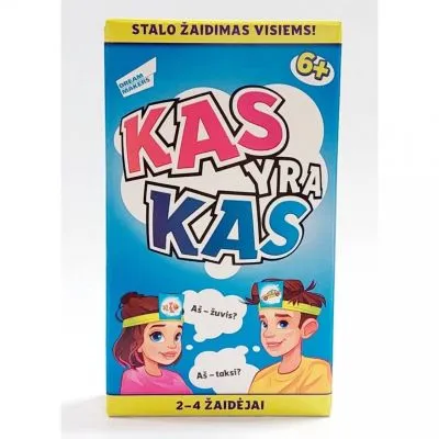 DREAM MAKERS STALO ŽAIDIMAS KAS YRA KAS. 