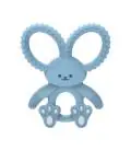 DR.BROWN'S silikona grauzējamā rotaļlieta BUNNY, zila