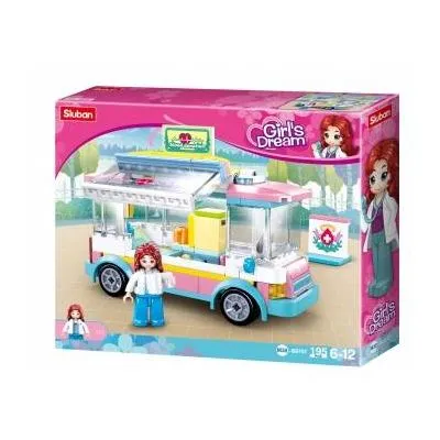 Sluban konstruktors, Asins nodošanas autobuss, 195 gab. 