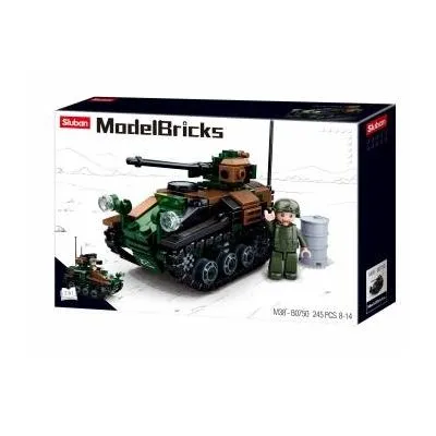 Sluban konstruktors, Tanks, 245 gab., B0750