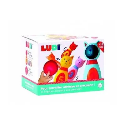 LUDI boulinga komplekts, kaķēni, L3450