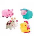 LUDI maudymosi žaislų komplektas, Ūkio gyvūnai, 4 vnt., L2222