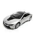 KiNSMART automobilis, BMW i8, sidabrinis