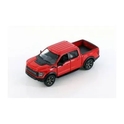 KiNSMART automašīna, 2022. gada Ford F-150 Raptor, sarkana