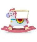 Supamas medinis arkliukas Milly Mally Lucky 12 - Pink