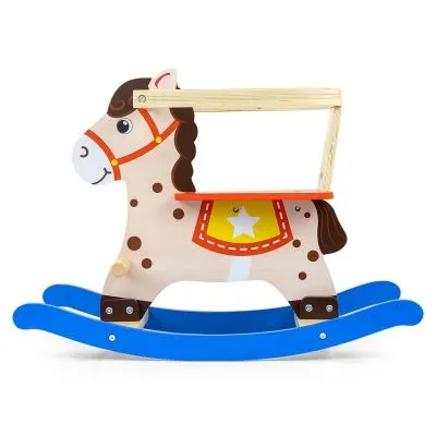 Supamas koka zirdziņš Milly Mally Lucky 12 - Zils/Sarkans