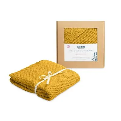Sensillo 100% bambusa sega 90x85, Dzeltena, Sillo-43492