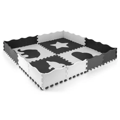 Milly Mally puzle/saliekamais paklājiņš Jolly 2x2 - pelēks