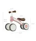 Qplay balansinis dviratukas Cutey Retro Pink