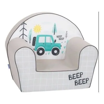 Pilkas foteliukas - Beep